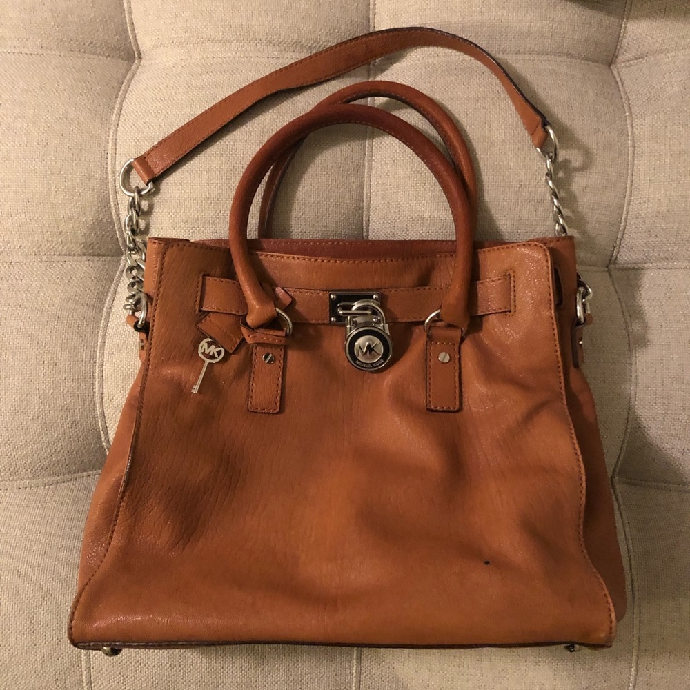 Michael Kors Large Hamilton Satchel